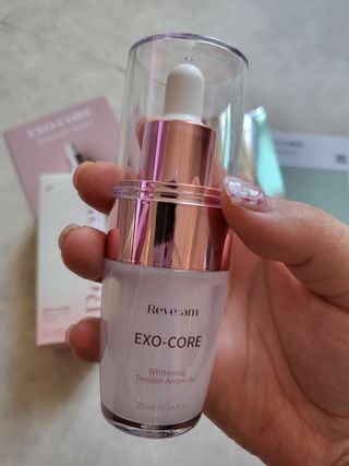 나우 [리브엠] 123억개 엑소좀으로 채운 눈부신 광채, 엑소코어 화이트닝 텐션 앰플 — 4점을 준 리뷰어가 2023년 5월 올린 사용 사진