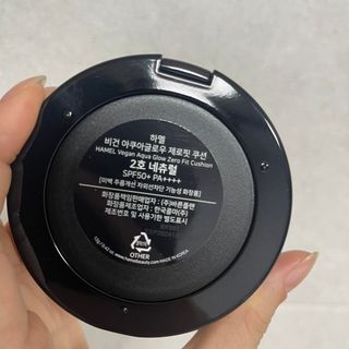 하멜 비건 아쿠아 글로우 제로핏 쿠션 — 4점을 준 리뷰어가 2022년 8월 올린 사용 사진