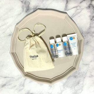 프랑스 뷰티메드 OFL 리밸런싱 케어 3종 키트 (OFL세럼 30ml & 딸라스파 어메니티 4종 증정) — 5점을 준 리뷰어가 2022년 8월 올린 사용 사진