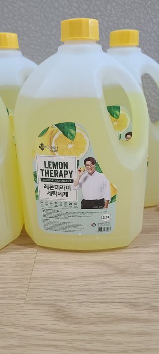지오클린 레몬테라피 액체세제 2.5L 4개 — 5점을 준 리뷰어가 2022년 8월 올린 사용 사진