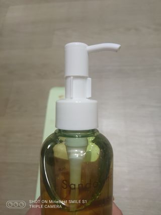 스킨큐어 산다화 순한 클렌징 동백 오일 200ml — 4.5점을 준 리뷰어가 2023년 8월 올린 사용 사진