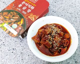 자연풍미 문어직화볶음 3종 (불고기, 불곱창, 치즈불닭) — 4.5점을 준 리뷰어가 2022년 5월 올린 사용 사진