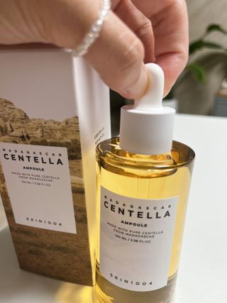 [스킨1004] 마다가스카르 센텔라 앰플 100ml — 5점을 준 리뷰어가 2024년 5월 올린 사용 사진