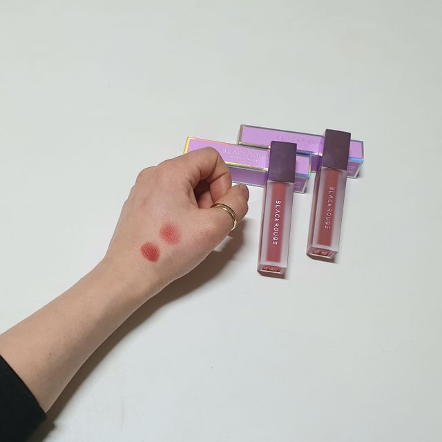 [블랙루즈] 에어 핏 벨벳 틴트 시즌2 中 택1+랜덤1 리뷰 사진