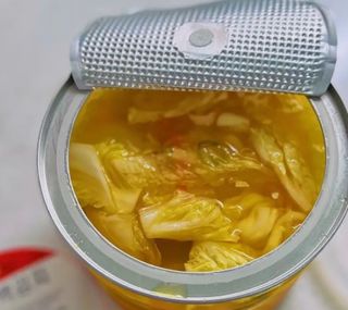 셰프애찬 단호박 백김치 1kg — 5점을 준 리뷰어가 2022년 10월 올린 사용 사진