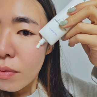 바노바기 코스메틱 바노바기 밀크씨슬 리페어 시카 선스크린 플러스 50ml — 5점을 준 리뷰어가 2023년 2월 올린 사용 사진