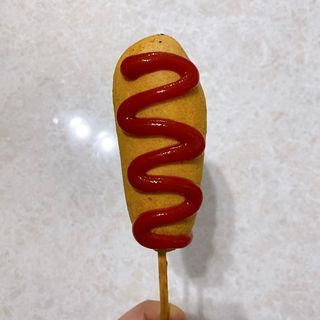 오마뎅 한우핫도그 — 5점을 준 리뷰어가 2021년 5월 올린 사용 사진