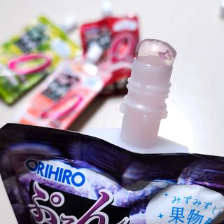 ORIHIRO 오리히로 곤약젤리 제로칼로리 130g 4종 4팩(맛별로 1팩씩) — 5점을 준 리뷰어가 2023년 2월 올린 사용 사진