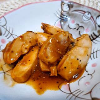 굽네몰 [굽네] 소스가 맛있는 닭가슴살 슬라이스 4종 — 5점을 준 리뷰어가 2021년 4월 올린 사용 사진