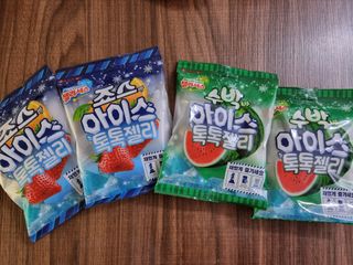 롯데제과 죠스바 아이스 톡톡 젤리 — 5점을 준 리뷰어가 2021년 10월 올린 사용 사진