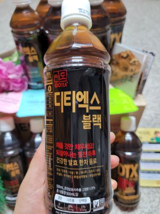 이도 발효한차 디티엑스 블랙 500ml 20병 — 5점을 준 리뷰어가 2021년 8월 올린 사용 사진