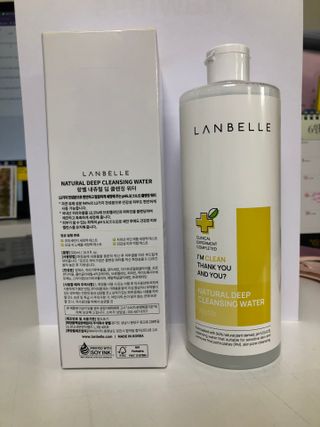 랑벨 내츄럴 딥 클렌징 워터 500ml — 5점을 준 리뷰어가 2022년 6월 올린 사용 사진