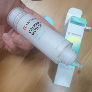 리더스코스메틱 카밍 바이오틱스 앰플 — 5점을 준 리뷰어가 2021년 3월 올린 사용 사진