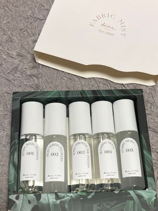 디어포레스트 [5개세트] 숲속의 하루 패브릭미스트 (섬유향수/ 룸스프레이) 50ml 5개 — 5점을 준 리뷰어가 2022년 9월 올린 사용 사진