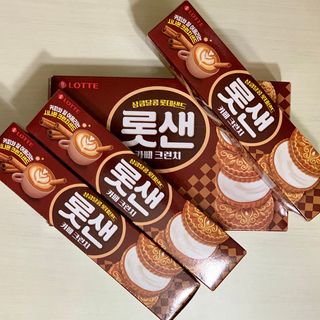 롯데제과 롯샌 카페크런치 — 5점을 준 리뷰어가 2021년 10월 올린 사용 사진