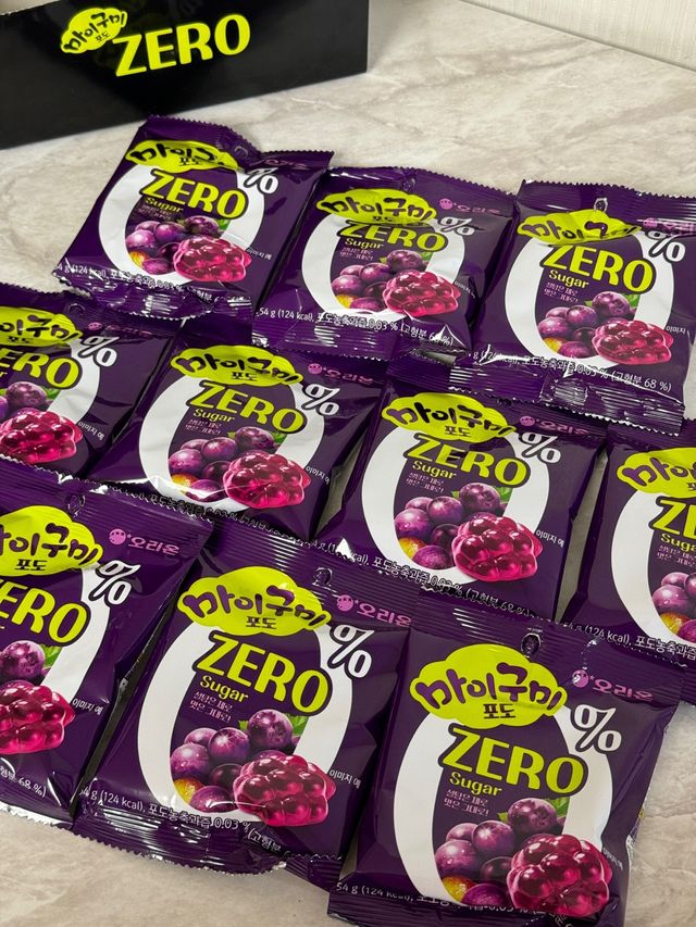 마이구미 포도 ZERO Sugar 리뷰 사진