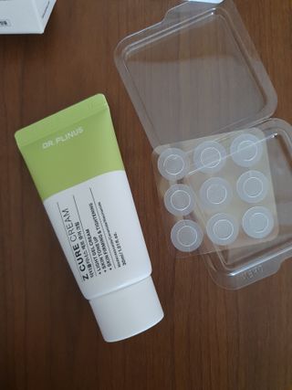 닥터플리너스 제트 큐어 크림 30ml + 제로 트러블 패치 9EA — 5점을 준 리뷰어가 2022년 3월 올린 사용 사진