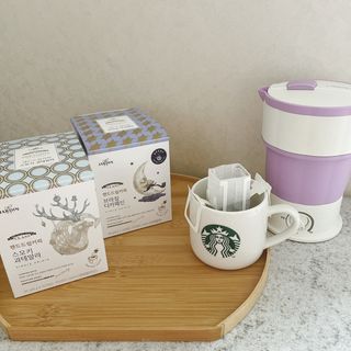 (주)쟈뎅 쟈뎅 클래스 핸드 드립 커피 10P 2종_디카페인 1종+랜덤 플레이버 1종 — 5점을 준 리뷰어가 2021년 4월 올린 사용 사진