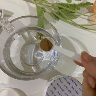 뉴트리션팩토리 하드코어버닝티 오리지널 — 5점을 준 리뷰어가 2021년 9월 올린 사용 사진
