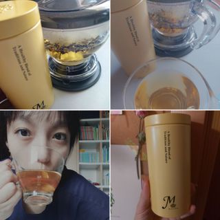 마시다 태양의 축복을 받은 프리미엄 수제 블렌딩 홍차, 골든에이지블랙티 — 5점을 준 리뷰어가 2021년 5월 올린 사용 사진