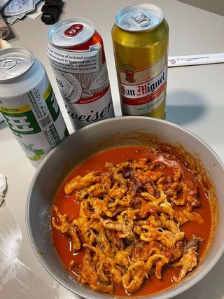불타 호랑이 닭발 250g — 5점을 준 리뷰어가 2021년 7월 올린 사용 사진