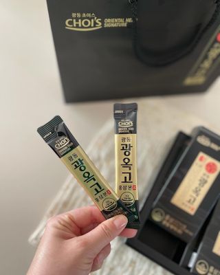 광동생활건강 [광동제약] 광동 광옥고 홍삼 본 30포 + 쇼핑백 증정 — 5점을 준 리뷰어가 2022년 1월 올린 사용 사진