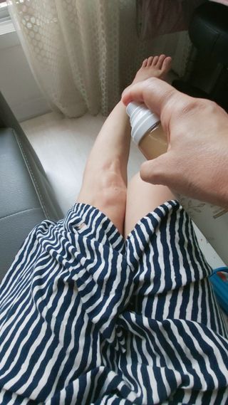 닥터리진 퍼퓸드  바디오일 미스트 앰플 150ml — 4점을 준 리뷰어가 2022년 7월 올린 사용 사진
