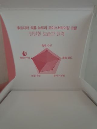 [후르디아]  탱글탱글 석류 고보습 탄력 크림 — 5점을 준 리뷰어가 2021년 3월 올린 사용 사진