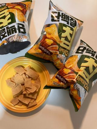 맛있게 채우는 단백질 12g, 닥터유 단백질칩 — 4점을 준 리뷰어가 2023년 12월 올린 사용 사진