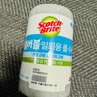 [3M] 스카치브라이트 버블버블 일회용 롤 수세미 — 5점을 준 리뷰어가 2024년 11월 올린 사용 사진