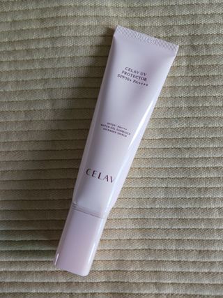 프리마인 선크림만 바꿨을 뿐인데 매일 물 2L챙겨먹고 기초케어 완벽하게 한 물빛피부 완성,셀라브UV프로텍터 — 5점을 준 리뷰어가 2023년 6월 올린 사용 사진