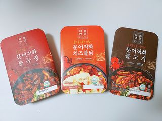 자연풍미 문어직화볶음 3종 (불고기, 불곱창, 치즈불닭) — 5점을 준 리뷰어가 2022년 6월 올린 사용 사진