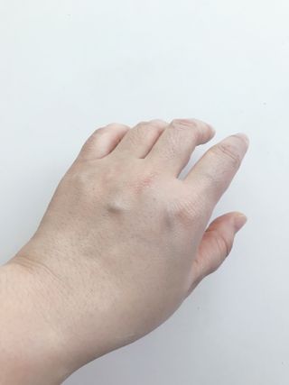 부쉬맨 워터프루프 프로 선크림 50g SPF50+ PA++++ — 4.5점을 준 리뷰어가 2023년 5월 올린 사용 사진