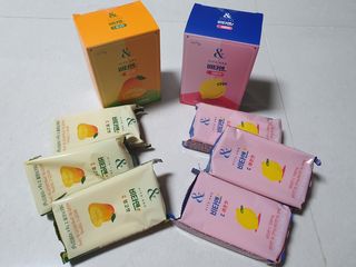 비타앤C 레몬맛, 망고맛 — 5점을 준 리뷰어가 2021년 6월 올린 사용 사진