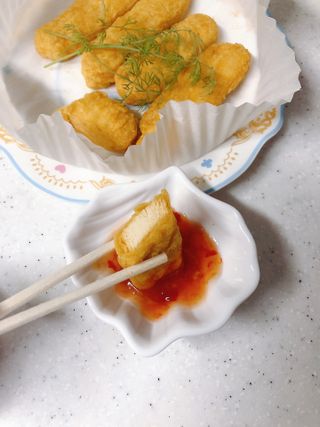 [풀무원] 식물성고기_두부크럼블덮밥소스3종, 두부텐더 — 5점을 준 리뷰어가 2021년 4월 올린 사용 사진