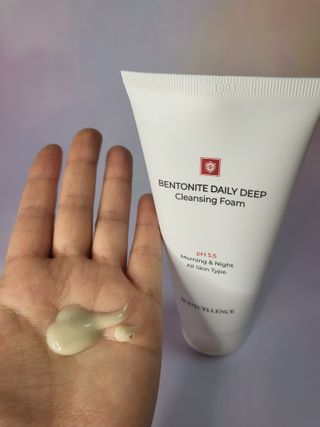 바디셀런스 벤토나이트 데일리 약산성 딥클렌징폼 120ml — 4점을 준 리뷰어가 2021년 12월 올린 사용 사진