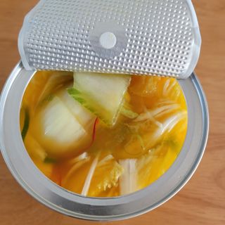 셰프애찬 단호박 백김치 1kg — 4점을 준 리뷰어가 2022년 10월 올린 사용 사진