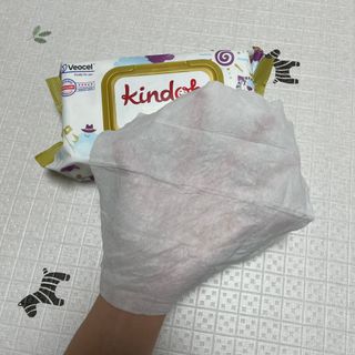 킨도 아기 물티슈 골드 일반형 — 5점을 준 리뷰어가 2021년 4월 올린 사용 사진