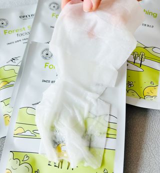 세뚜아(Cettua) 나우[세뚜아] 포레스트 수딩 마스크 Cettual Forest  Soothing Mask 4매 — 5점을 준 리뷰어가 2024년 3월 올린 사용 사진