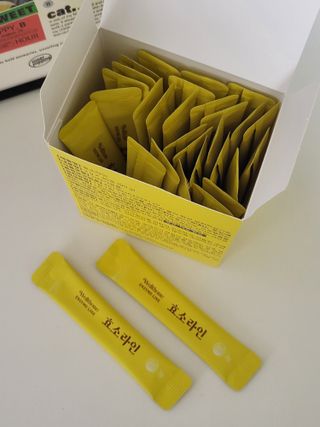 목 넘김이 편한 곡물발효효소 웰테므 효소라인 — 5점을 준 리뷰어가 2023년 11월 올린 사용 사진
