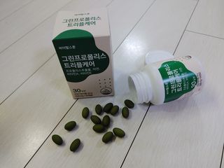 바이탈스푼 그린프로폴리스트리플케어 — 5점을 준 리뷰어가 2021년 6월 올린 사용 사진