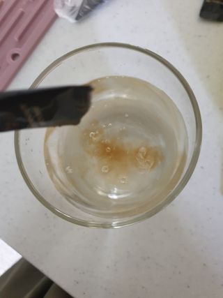 프리마인 자체 기업부설 연구소에서 찾아낸 건강한 수면의 비밀.  슬립토 플러스 30포 — 3점을 준 리뷰어가 2021년 9월 올린 사용 사진