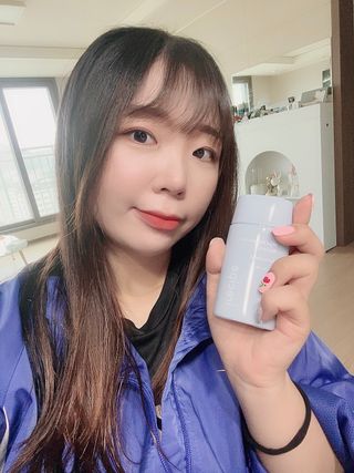 아이레시피 마일드 히알루로닉 모이스트 업 선스크린 SPF50+ PA++++ — 5점을 준 리뷰어가 2023년 6월 올린 사용 사진