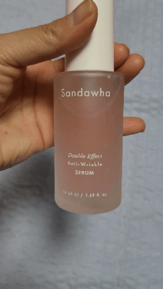 산다화 더블 이펙트 안티 링클 세럼 50ml — 5점을 준 리뷰어가 2022년 12월 올린 사용 사진