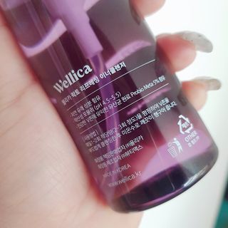 웰리카_V CARE 웰리카 락토 리프레싱 이너클렌저 — 5점을 준 리뷰어가 2021년 1월 올린 사용 사진