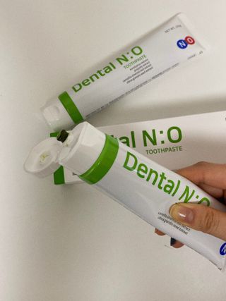 프리마인 유해균 뿐만 아니라 유익균까지 씻어내는 치약은 그만, 건강한 구강환경을 만드는 덴탈엔오 — 4.5점을 준 리뷰어가 2022년 1월 올린 사용 사진
