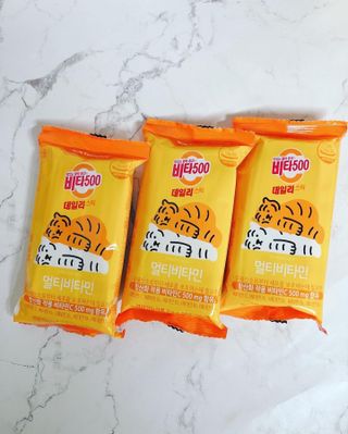 광동생활건강 [광동] 비타500데일리스틱  ★빼빼로데이★ 30포+70포+ 뚱랑이스티커+빼빼로+쇼핑백 — 5점을 준 리뷰어가 2022년 11월 올린 사용 사진