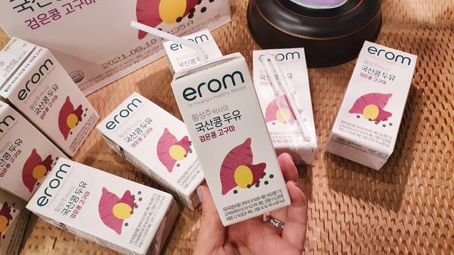 erom 황성주 박사의 국산콩 두유 검은콩 고구마 리뷰 사진
