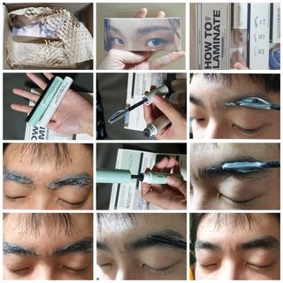 엔트로피메이크업 터프 브로우리프트펌 — 4점을 준 리뷰어가 2021년 11월 올린 사용 사진