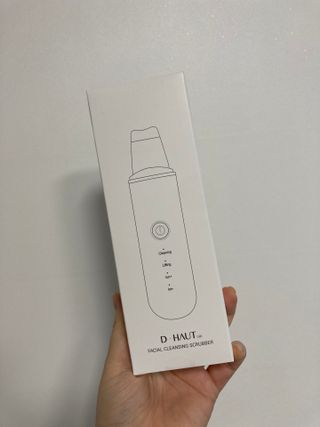 디하우트 랩 4 in 1 갈바닉 아쿠아 워터 필링기 스킨스크러버 — 5점을 준 리뷰어가 2021년 11월 올린 사용 사진